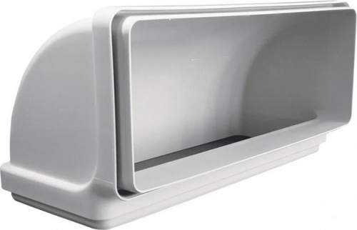 Воздуховод вертикальный угловой Faber CRV90 220х90мм
